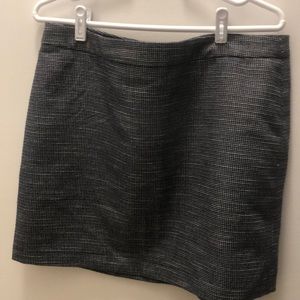 Gap blue patterned short skirt